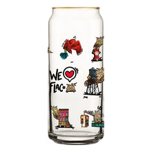 That "We Love Flaco" Glass by Calicho Arevalo