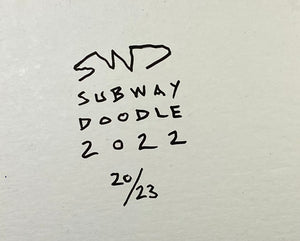 "Hello, Brooklyn, How You Doing" 20/23 by Subway Doodle