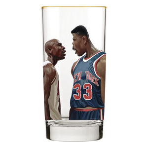 That "MJ vs Ewing" Glass by Manasseh