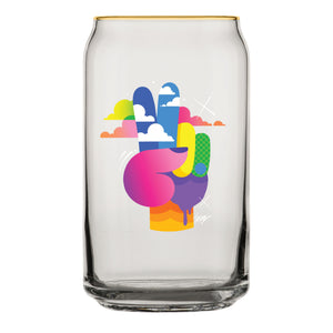 That Peace & Love Glass Set by Jason Naylor