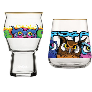 That "Owl Week 2022" Glass Set by Nite Owl