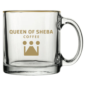 That Queen of Sheba Glass Coffee Mug