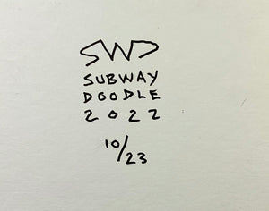"Hello, Brooklyn, How You Doing" 10/23 by Subway Doodle