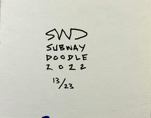 "Hello, Brooklyn, How You Doing" 13/23 by Subway Doodle