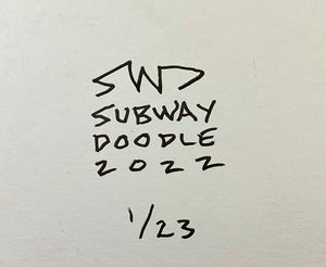 "Hello, Brooklyn, How You Doing" 1/23 by Subway Doodle
