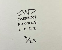 "Hello, Brooklyn, How You Doing" 3/23 by Subway Doodle