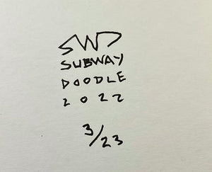 "Hello, Brooklyn, How You Doing" 3/23 by Subway Doodle