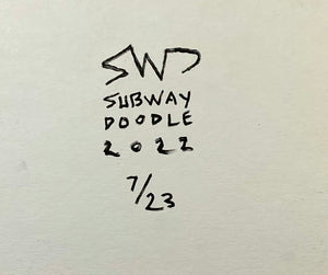 "Hello, Brooklyn, How You Doing" 7/23 by Subway Doodle