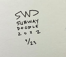 "Hello, Brooklyn, How You Doing" 9/23 by Subway Doodle